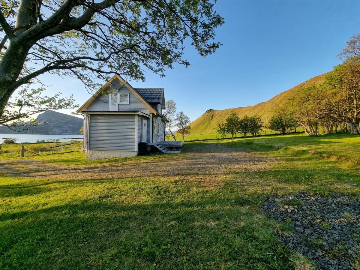 Nappstraumen Seaview holiday home Haug Exterior foto