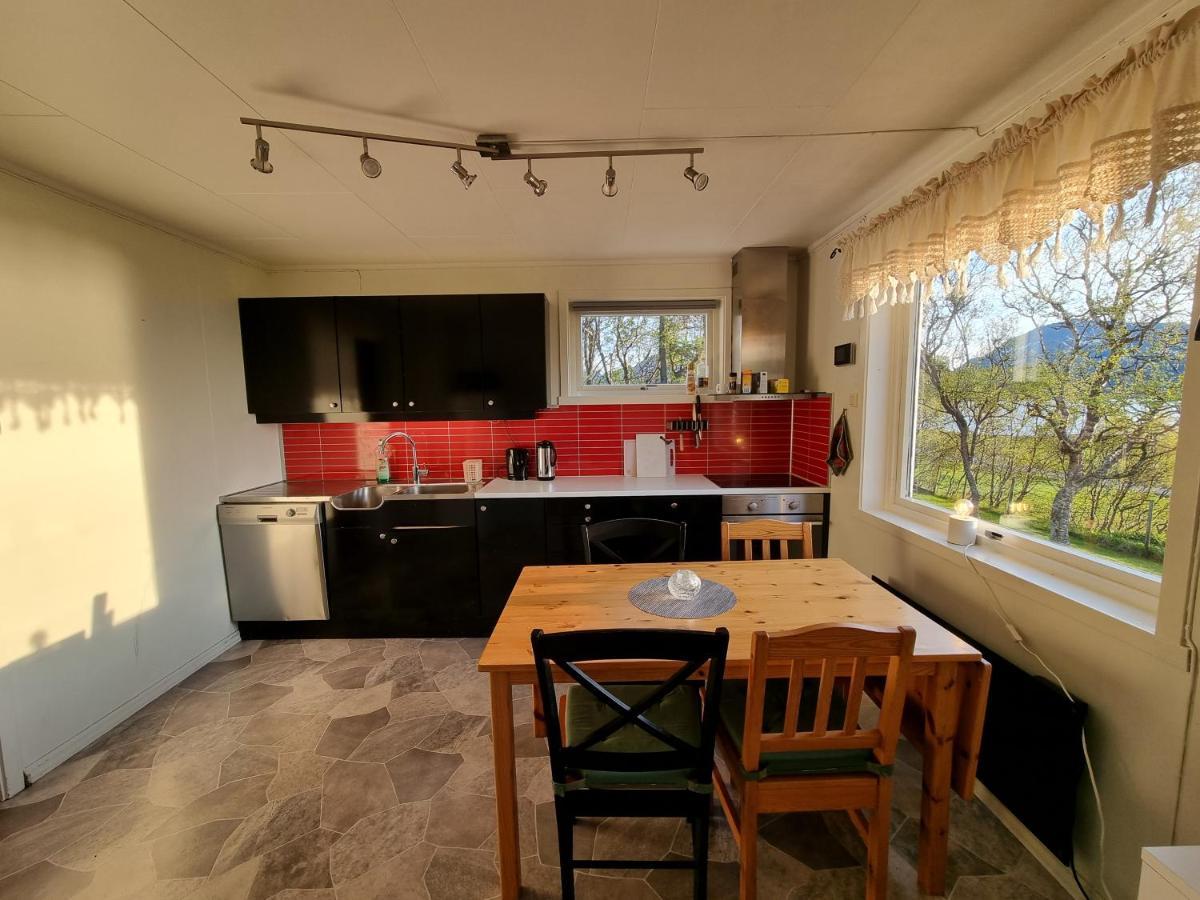 Nappstraumen Seaview holiday home Haug Exterior foto