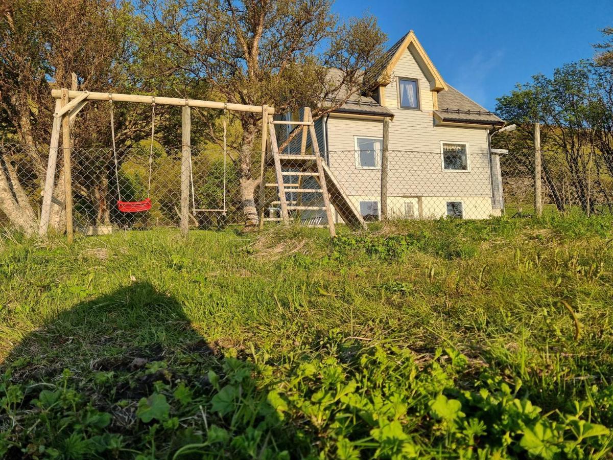 Nappstraumen Seaview holiday home Haug Exterior foto